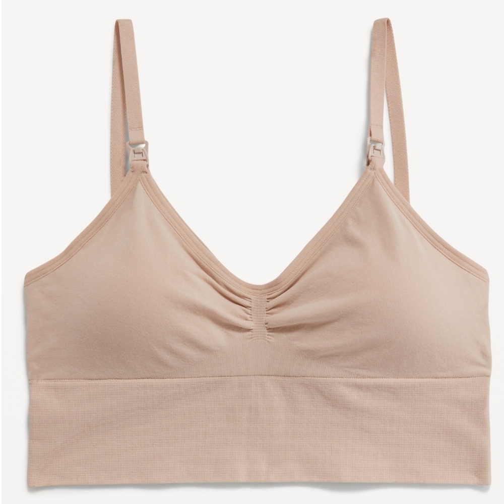 Maternity High Support Hands-Free Pumping Bra